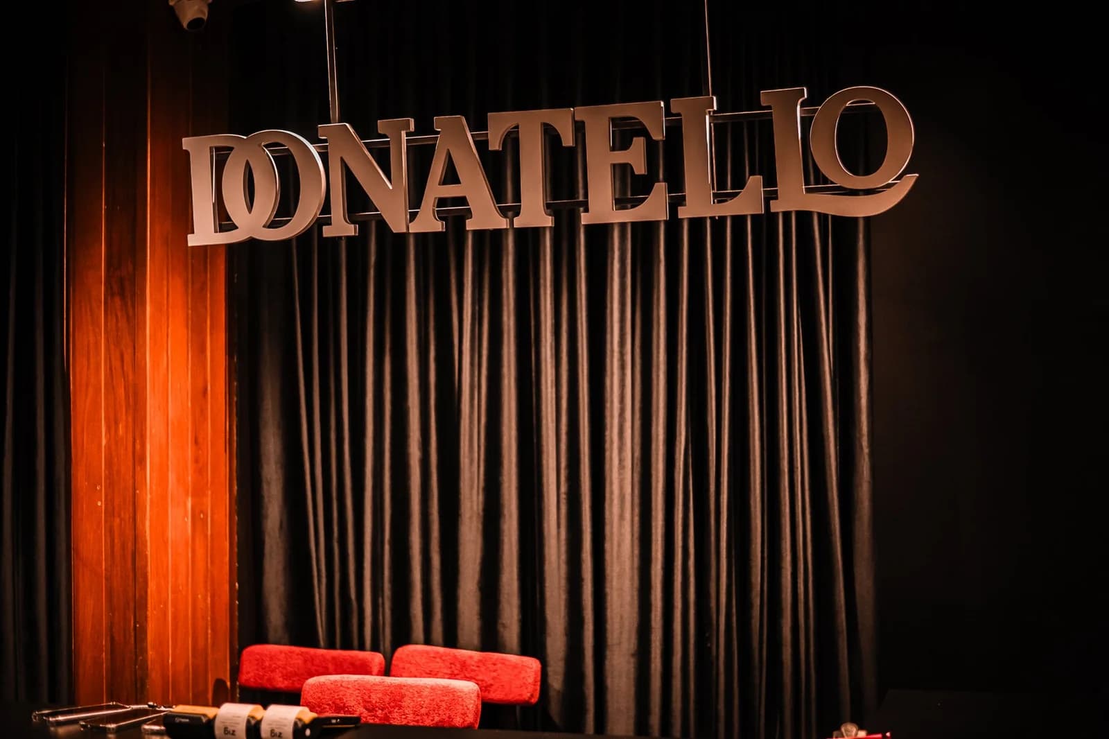 Recepção do Lounge Donatello